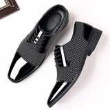 Zapatos Oxford de boda para hombre | Punta con textura en contraste
