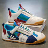 Zapatillas de utilidad patchwork para hombre | Trail Street