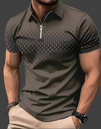 Men's Pique Polo Shirts | Classic Tennis Tail Hem Back