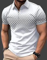 Men's Pique Polo Shirts | Classic Tennis Tail Hem