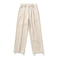 Men's Pleated Chino Trousers | Relaxed Fit Lifestyle