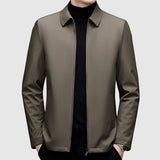 Chaqueta de plumón para hombre con cuello clásico | Abrigo de invierno de plumón de pato