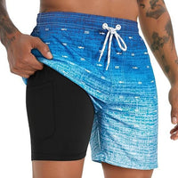 Men's Quick Dry Swimwear Shorts Back