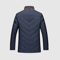 Men's Quilted Comfort Jacket | Fur Collar Back