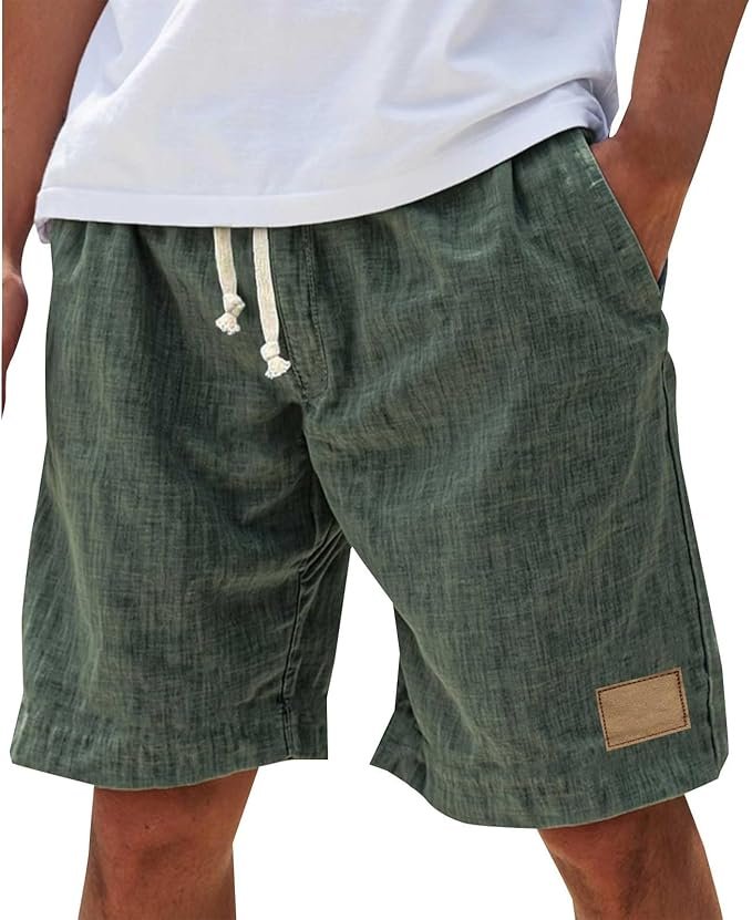 Men's Relaxed Cotton Summer Shorts Pants Alternate