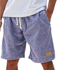 Men's Relaxed Cotton Summer Shorts Pants Angle