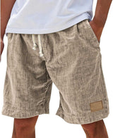 Shorts d'été en coton décontractés pour hommes