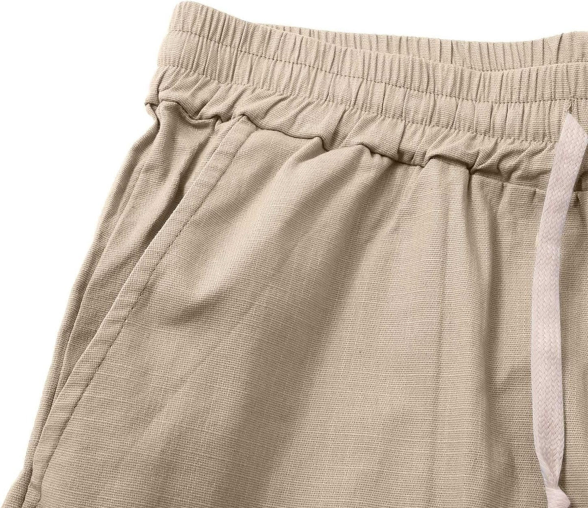 Men's Relaxed Cotton Summer Shorts Pants View 14