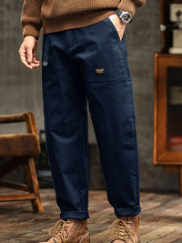 Men's Relaxed Cotton Utility Pants Full