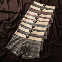 Men's Retro Cotton Boxer Loungewear Side