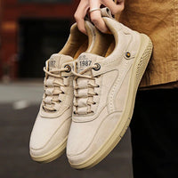 Men's Rivet Detail Suede Sneakers | Casual Lifestyle