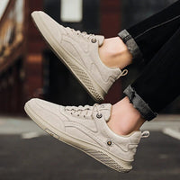 Men's Rivet Detail Suede Sneakers | Casual View 11
