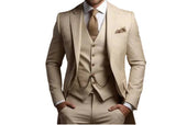 Traje formal de tres piezas para hombre, corte slim | Boda a medida