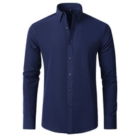 Men's Slim Stretch Dress Shirt Top Alternate