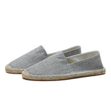 Men's Slip-On Linen Espadrilles Shoes