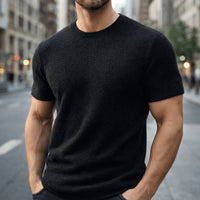 Men's Soft Knit Fuzzy Top Lifestyle