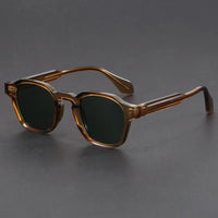Men's Square Frame Retro Shades | UV Protection Hero