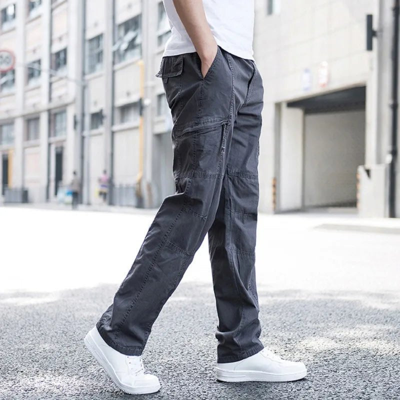 Men's Stretch Organic Cotton Cargo Pants Detail