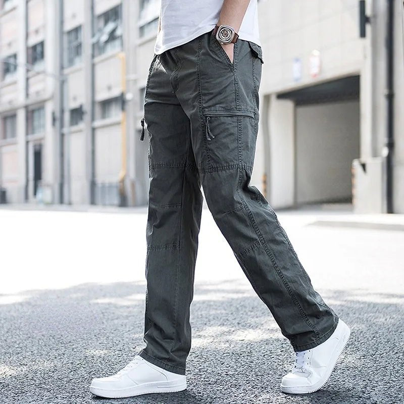 Men's Stretch Organic Cotton Cargo Pants Hero