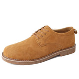 Men's Suede Oxfords | Crepe Sole Dress Shoe