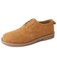 Men's Suede Oxfords | Crepe Sole Dress Shoe Full