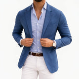 Blazer de traje de punto a medida para hombre