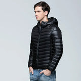 Men's Ultralight Quilted Puffer Jacket | Hooded Winter Warmth