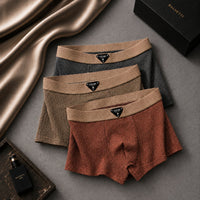 Men's Waffle Knit Cotton Boxer Loungewear Front