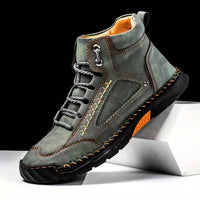 Men's Waterproof Leather Hiking Boots | Arch Support View 11