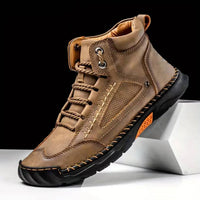 Men's Waterproof Leather Hiking Boots | Arch Support View 14