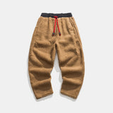 Pantalones de Sudadera Sherpa para Hombre | Corte Holgado