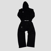 Men's Wide Leg Tracksuit | Relaxed Casual Fit Front