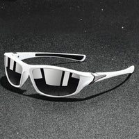 Men's Wraparound Sport Shades | Polarized Mirror Lifestyle