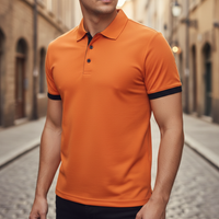 Polo à manches courtes pour homme