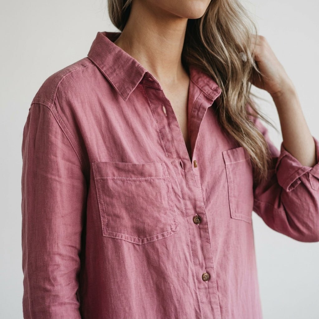 Relaxed Women's Linen Jumpsuits with Pockets Lifestyle
