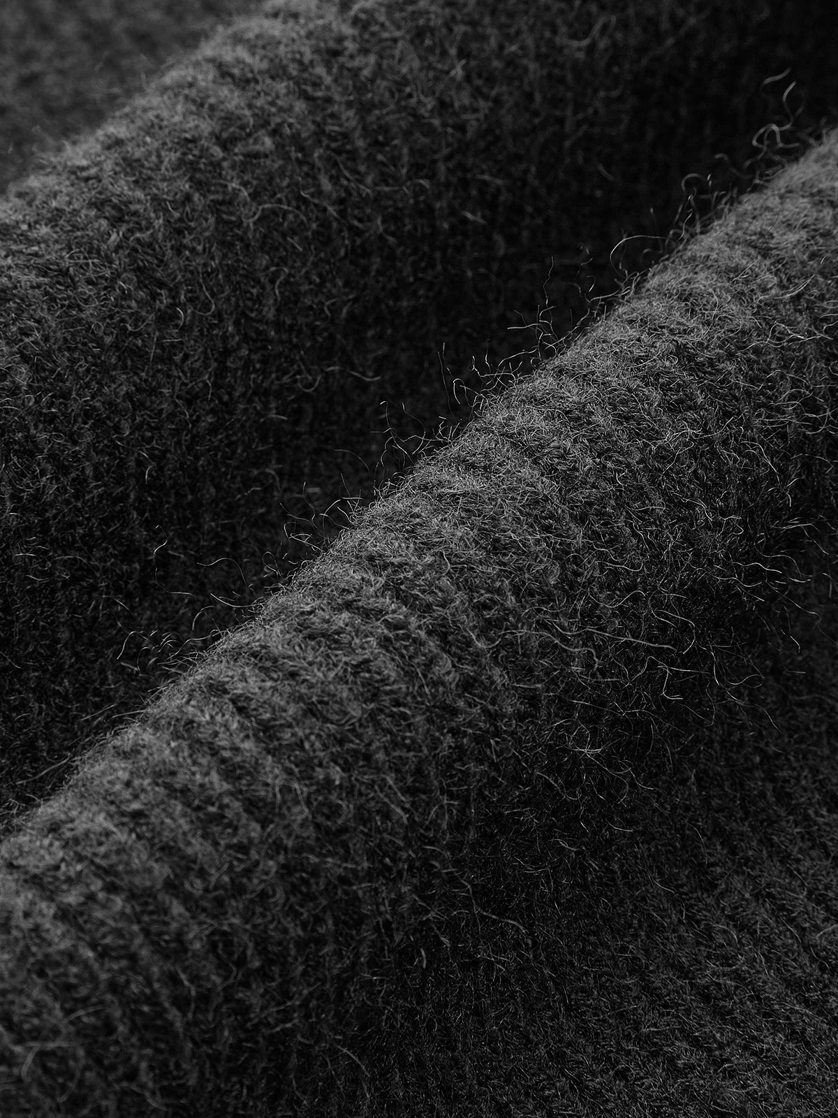 Pull shrug pour femme, manches longues, coupe régulière, ouverture devant