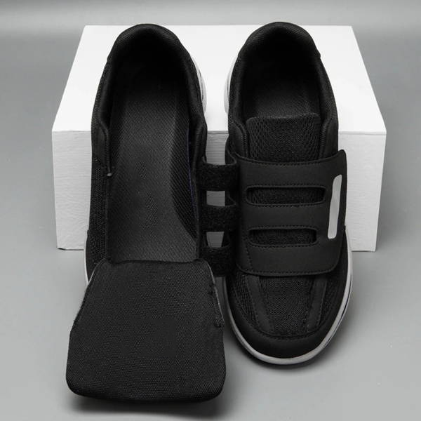 Men's Orthopedic Shoes Adjustable Breathable Mesh Slip-On Wide Fit Velcro Closure