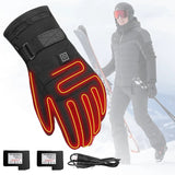 Gants chauffants unisexes à température réglable | Chauffage de la paume pour activités extérieures