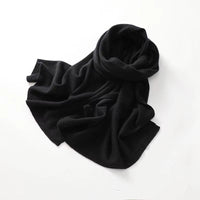 Unisex Ribbed Knit Scarf | Luxury Winter Wrap Detail