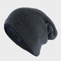 Unisex Slouchy Knitted Beanie | Cotton Wool Casual Detail