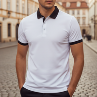 Polo à manches courtes pour homme