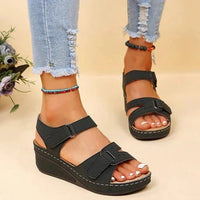 Women's Buckle Strap Walking Sandals | Adjustable Back