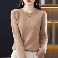 Women's Crew Neck Sweater | Soft Knit Everyday Layer Detail