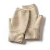 Women's Fingerless Mittens Gloves | Knit Wrist Warmer