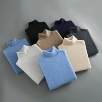 Women's Merino Wool Turtleneck Sweater | Relaxed Everyday Knit Full