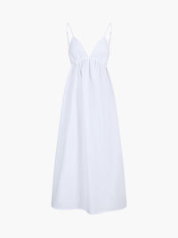 Women's Open Back Coastal Maxi Dress Back