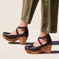 Women's Platform Wedge Heels | Ankle Strap Sandal Hero