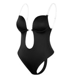Soutien-gorge gainant sans coutures et dos nu pour femme | Maintien profond et ajusté