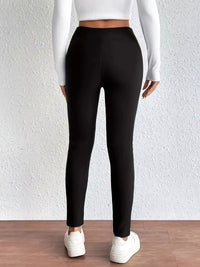 Women's Sherpa-Lined Thermal Leggings | Plush Winter Warm Front