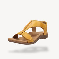 Women's Walking Arch Support Sandals | Crossover Strap Detail